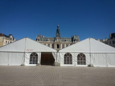 2x10x20 360m² - Tente 20m x 18m