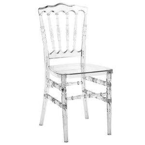 chaises plexi pas cher lot de 4 chaises transparent en plexi napoleon achatvente
