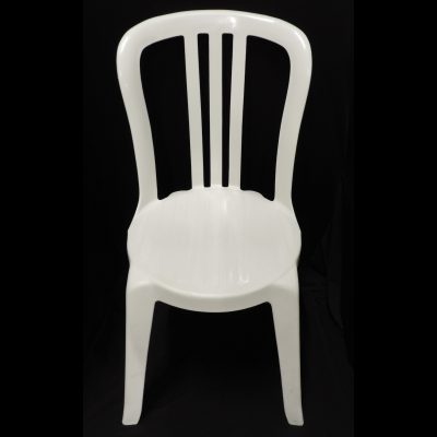 Chaise coquille blanche