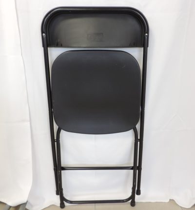 Chaise-pliante-samsonyte-pliée Chaise pliante noire