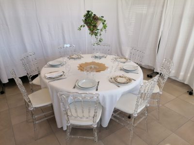 Chaise Napoléon transparente