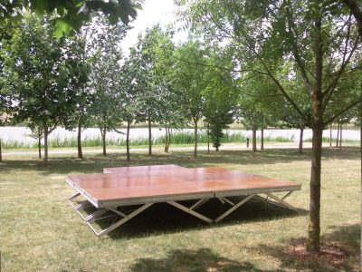 Podium module de 2m x 1m  (Tarif au m²)