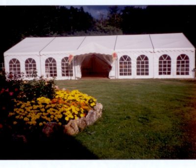 5.25m² - Tente d'accueil 3.50m x 1.50m