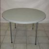 Table pvc de diamètre 120 cm