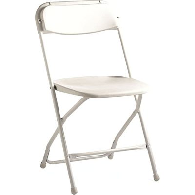 blanche samsonite Chaise pliante blanche