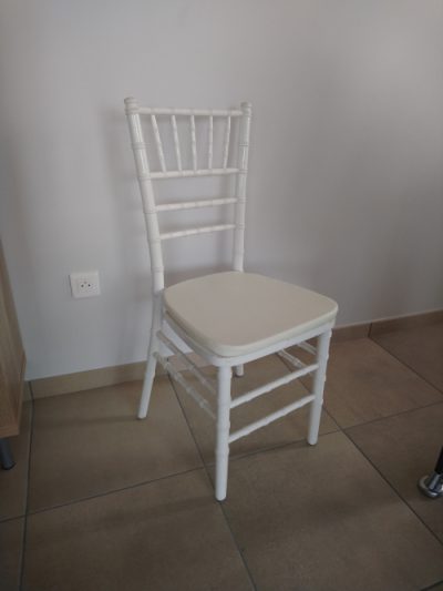 Chaise Marnion blanche (Bois)