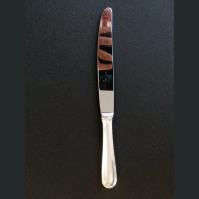 10 couteaux à viande en argent