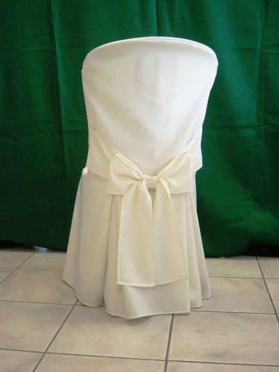 Chaise coquille blanche