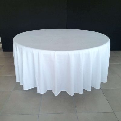 Table pvc de diamètre 153 cm