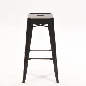 tABOURET ACIER noir