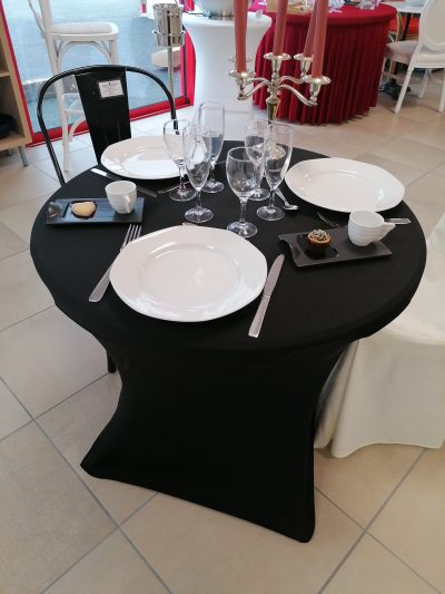 Table pvc de diamètre 80cm