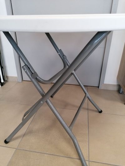 Table pvc de diamètre 80cm