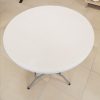 Table pvc de diamètre 80cm