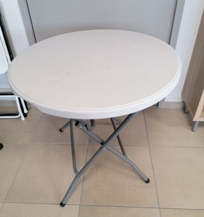 Table pvc de diamètre 80cm