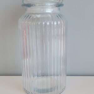 Bonbonnière en verre 1,5 L